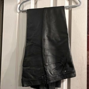 Women’s leather pants